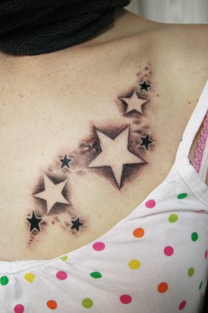 Star Tattoos Gallery New Star Tattoo Pictures