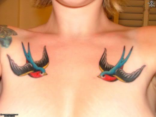 swallow tattoo design. Swallow Tattoos