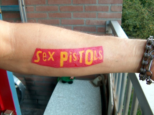 sex tattoos. Sex Pistols Tattoos