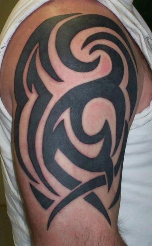 tribal arm tattoos are an extremely popular tattoo design especially ...