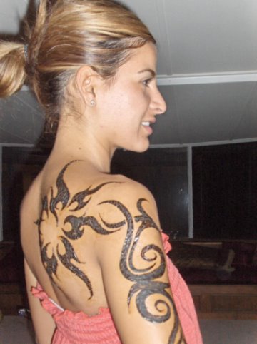 tribal tattoo art. sexy tribal tattoos girls →