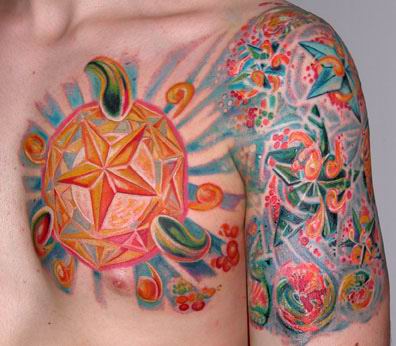 So you finally decided that the star tattoos for men the kind of design you