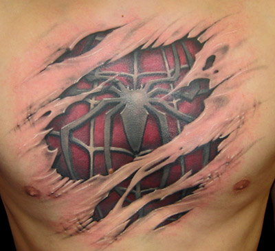 chest tattoo design