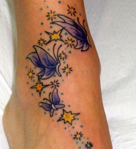butterfly tattoo lower back. Butterfly Tattoos