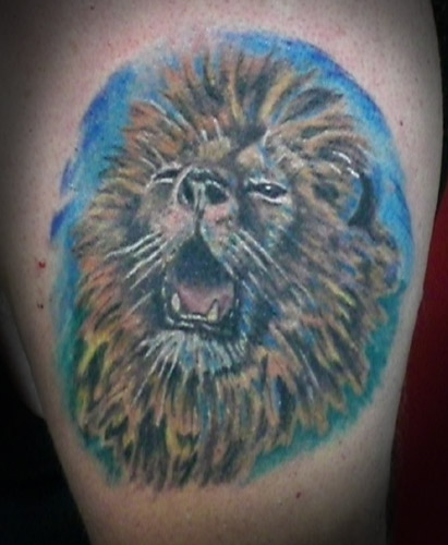 Lion Tattoo On Forearm. Lion Head Tattoos